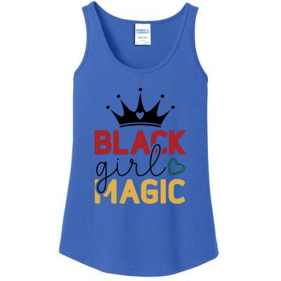 Black Girl Magic Gift History Month African Heritage Ladies Essential Tank