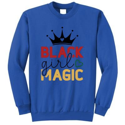 Black Girl Magic Gift History Month African Heritage Tall Sweatshirt