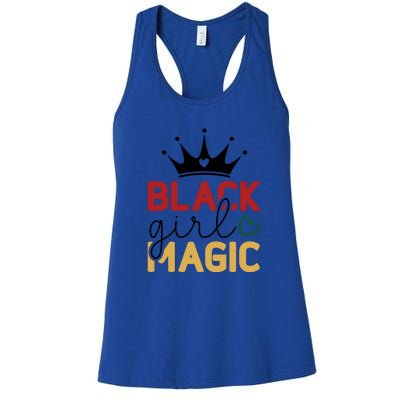 Black Girl Magic Gift History Month African Heritage Women's Racerback Tank