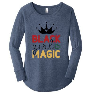 Black Girl Magic Gift History Month African Heritage Women's Perfect Tri Tunic Long Sleeve Shirt