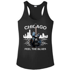 Blues Guitar Musicians Blues Music Ladies PosiCharge Competitor Racerback Tank