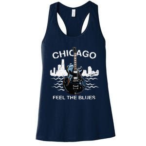 Blues Guitar Musicians Blues Music Women's Racerback Tank