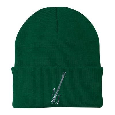 Bass Guitar Musical Instrument Bass Player Knit Cap Winter Beanie