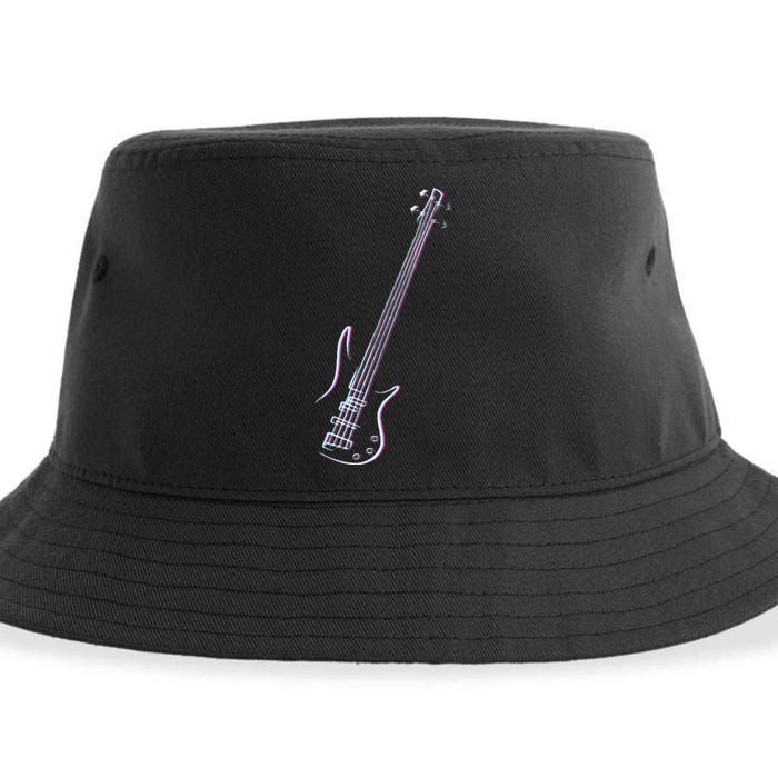 Bass Guitar Musical Instrument Bass Player Sustainable Bucket Hat