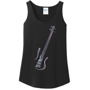 Bass Guitar Musical Instrument Bass Player Ladies Essential Tank