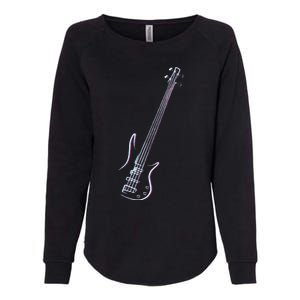 Bass Guitar Musical Instrument Bass Player Womens California Wash Sweatshirt