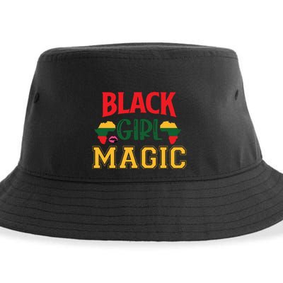Black Girl Magic African American Melanin Gift Sustainable Bucket Hat