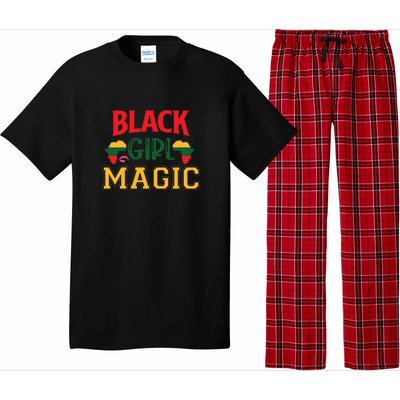 Black Girl Magic African American Melanin Gift Pajama Set