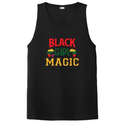 Black Girl Magic African American Melanin Gift PosiCharge Competitor Tank