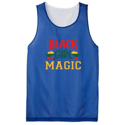 Black Girl Magic African American Melanin Gift Mesh Reversible Basketball Jersey Tank