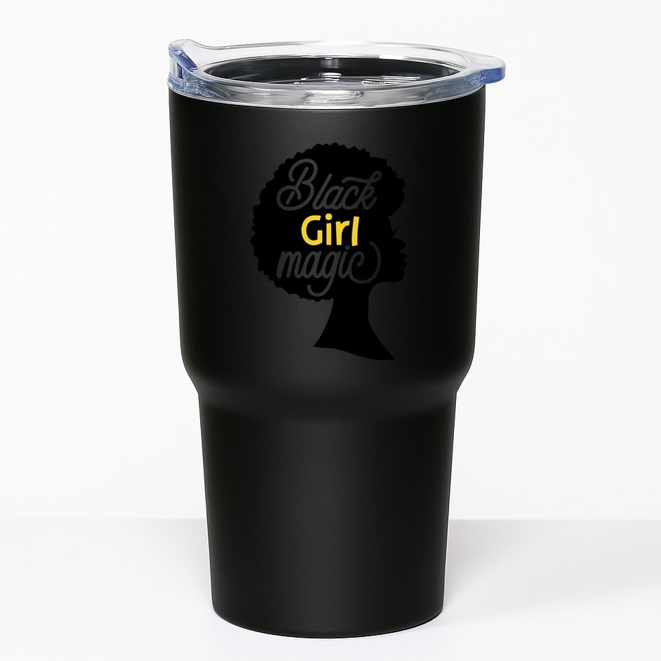 Black Girl Magic Tumbler