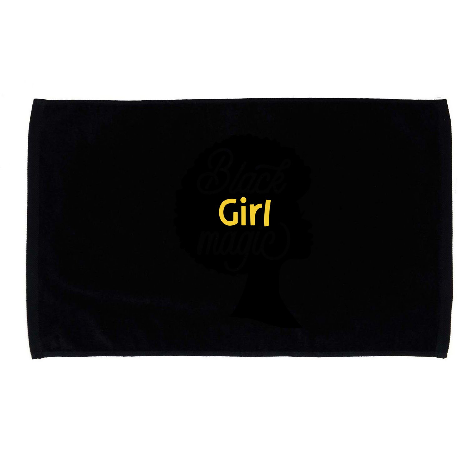 Black Girl Magic Microfiber Hand Towel