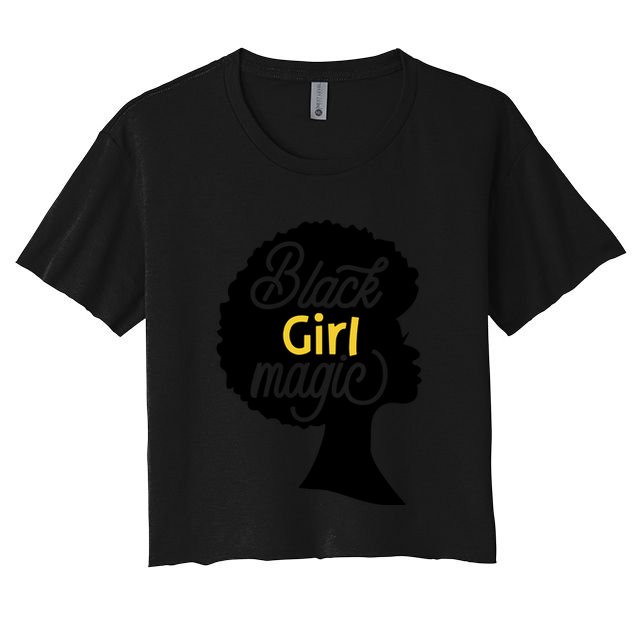 Black Girl Magic Crop Top