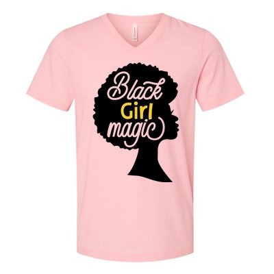 Black Girl Magic V-Neck T-Shirt