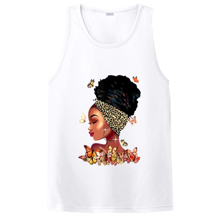 Black Girl Magic Afro Melanin Queen African American Women PosiCharge Competitor Tank