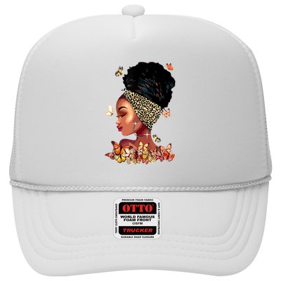 Black Girl Magic Afro Melanin Queen African American Women Trucker Hat