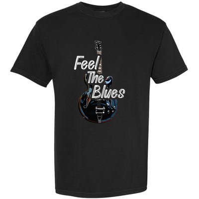 Blues Guitar Musicians Blues Music Garment-Dyed Heavyweight T-Shirt