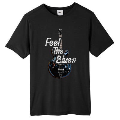 Blues Guitar Musicians Blues Music Tall Fusion ChromaSoft Performance T-Shirt