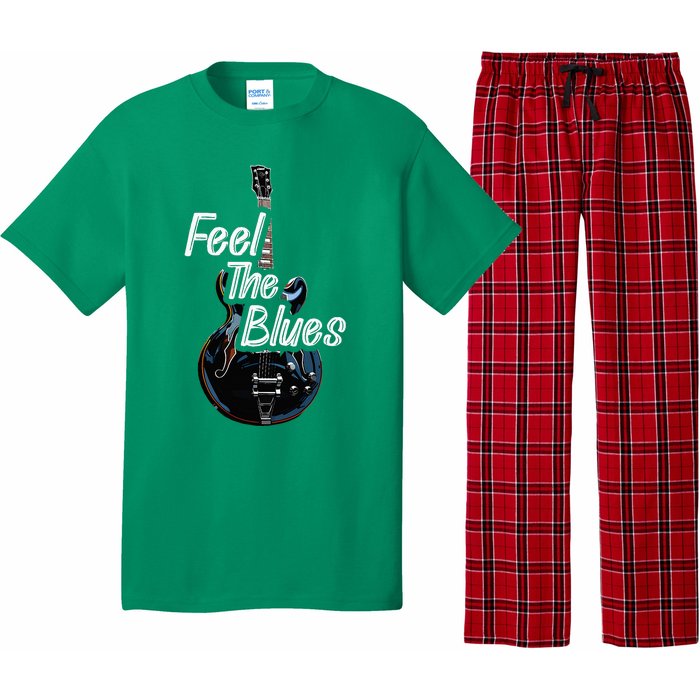 Blues Guitar Musicians Blues Music Pajama Set