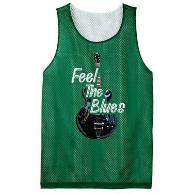 Blues Guitar Musicians Blues Music Mesh Reversible Basketball Jersey Tank