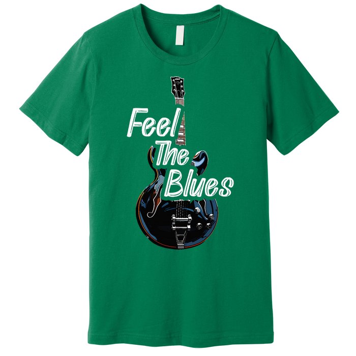 Blues Guitar Musicians Blues Music Premium T-Shirt