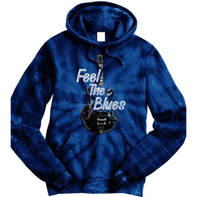 Blues Guitar Musicians Blues Music Tie Dye Hoodie