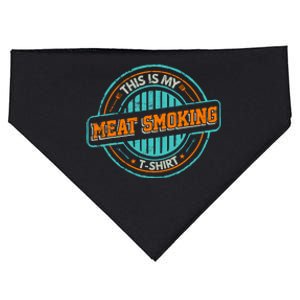 Barbecue Grill Master This Is My Meat Smoking USA-Made Doggie Bandana