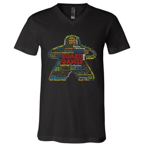 Board Game Mechanics V-Neck T-Shirt