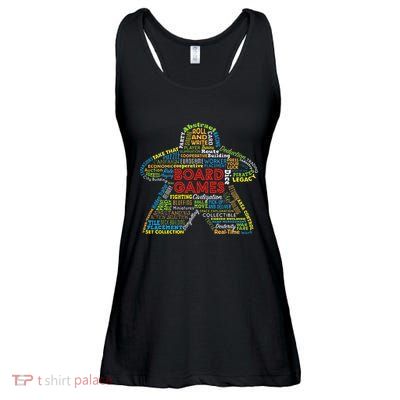 Board Game Mechanics Ladies Essential Flowy Tank