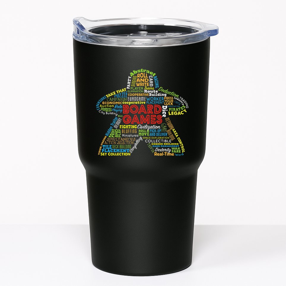 Board Game Mechanics Tumbler