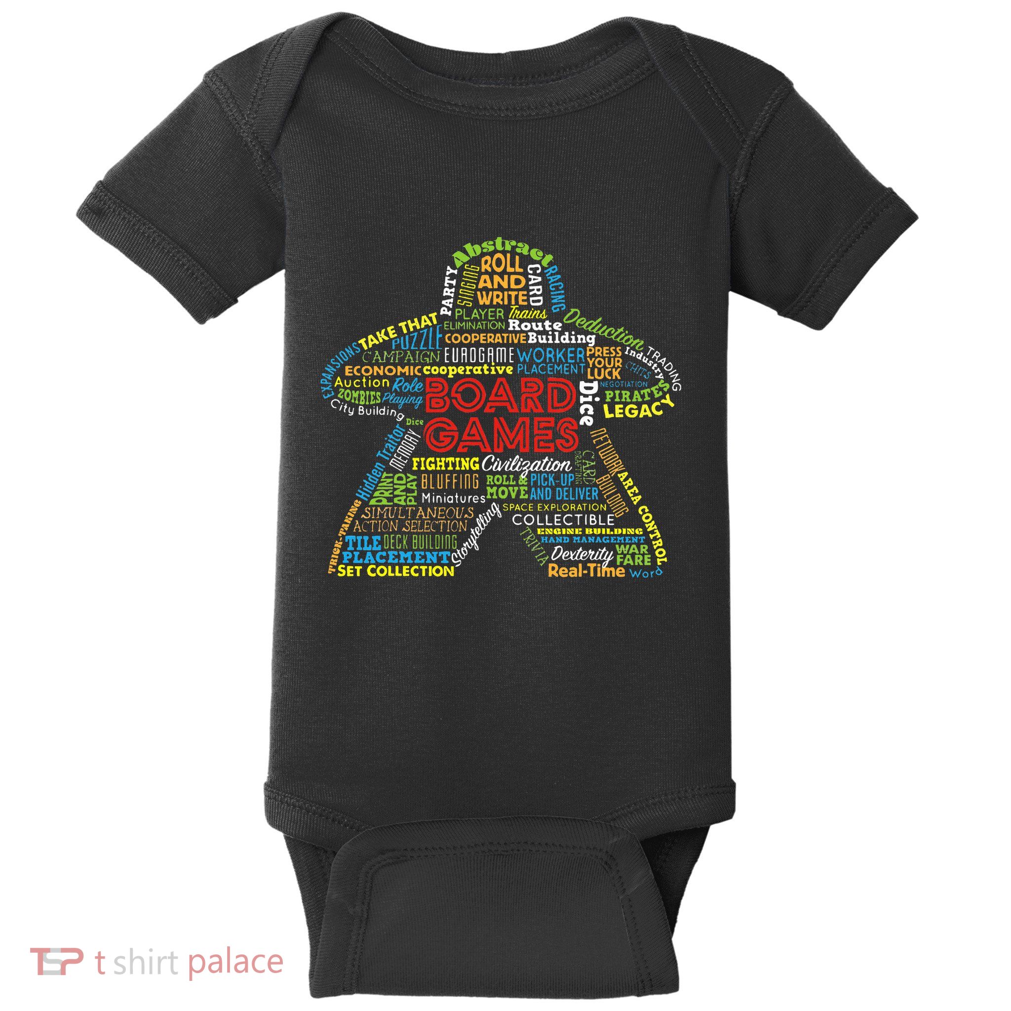 Board Game Mechanics Baby Bodysuit