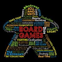 Board Game Mechanics Cropped Pullover Crew