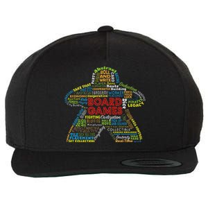 Board Game Mechanics Wool Snapback Cap