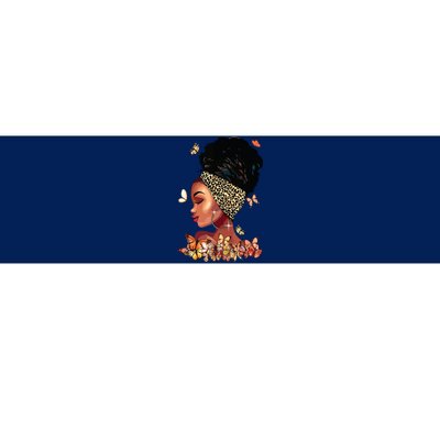 Black Girl Magic Afro Melanin Queen African American Women Bumper Sticker