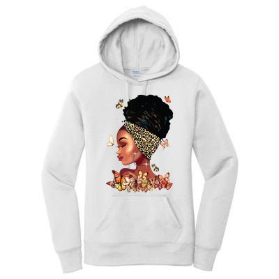 Black Girl Magic Afro Melanin Queen African American Women Women's Pullover Hoodie