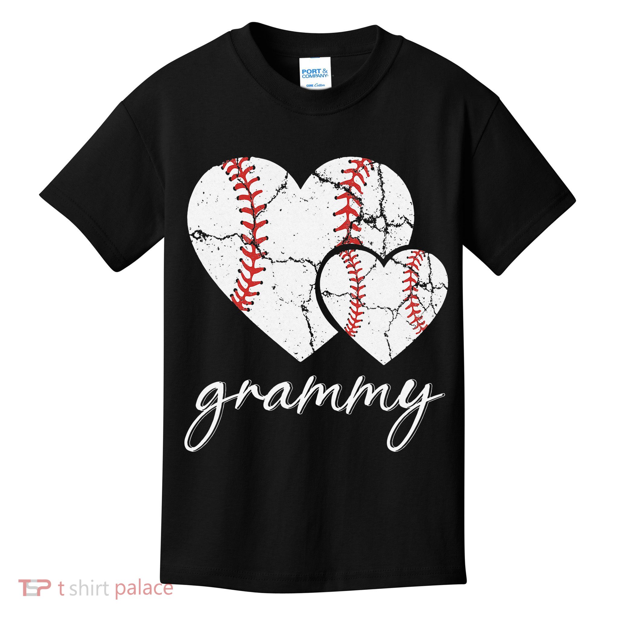 Baseball Grammy Mother's Day Baseball Gift Kids T-Shirt