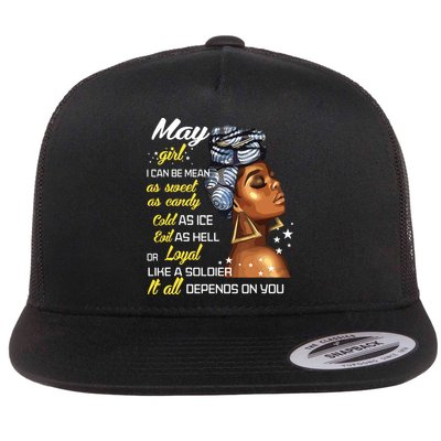 Birthday Gift May Girl Taurus Gemini Women Flatbill Hat
