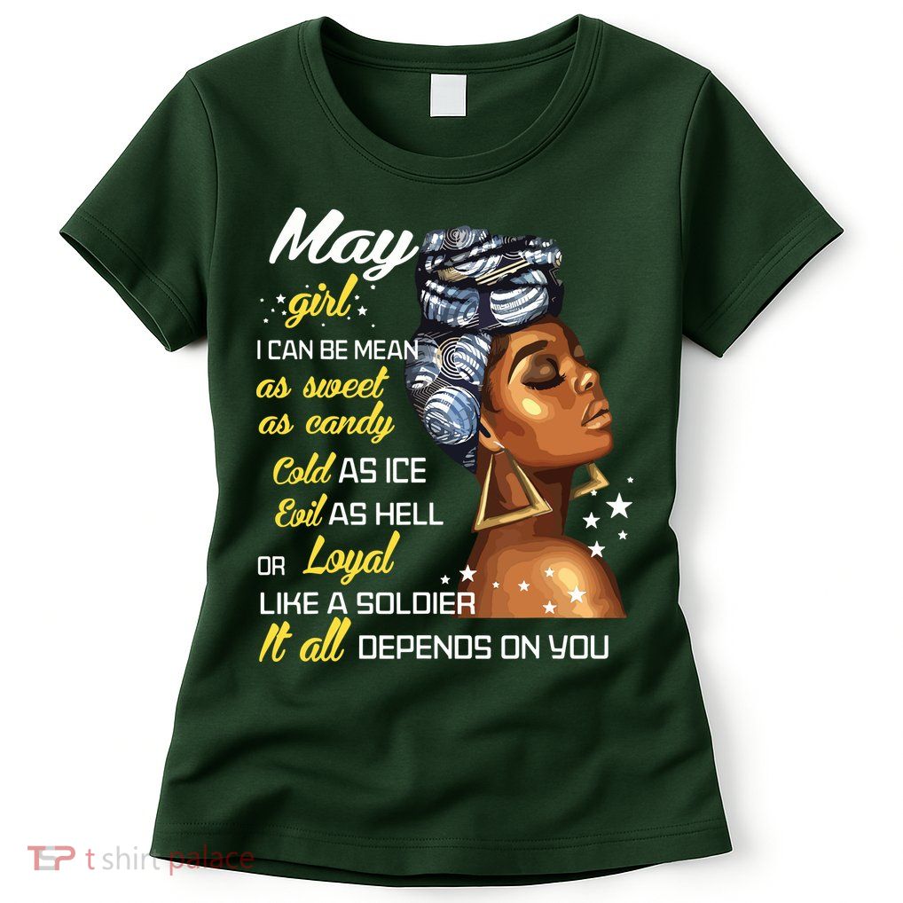 Birthday Gift May Girl Taurus Gemini Women Womens T-Shirt