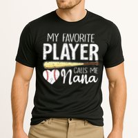 Baseball Grandma My Favorite Player Calls Me Nana Baseball Cooling Performance Crew T-Shirt