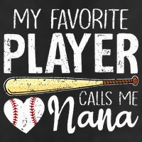 Baseball Grandma My Favorite Player Calls Me Nana Baseball 11oz C Handle Ceramic Mug