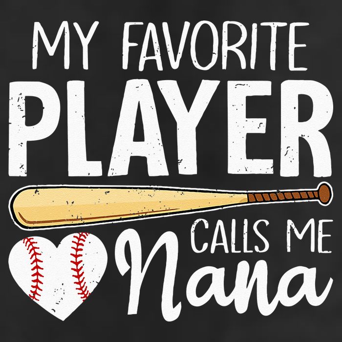 Baseball Grandma My Favorite Player Calls Me Nana Baseball Adult Drive Performance Visor