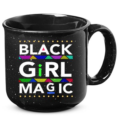 Black Girl Magic Melanin Black Queen Meaningful Gift 15oz Campfire Ceramic Mug