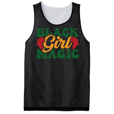 Black Girl Magic For Black History Month Mesh Reversible Basketball Jersey Tank