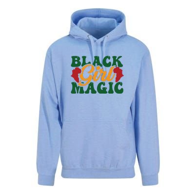 Black Girl Magic For Black History Month Unisex Surf Hoodie