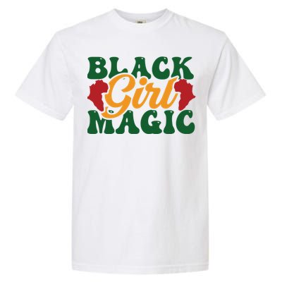 Black Girl Magic For Black History Month Garment-Dyed Heavyweight T-Shirt