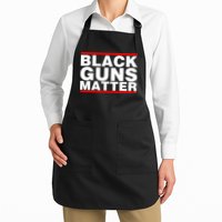 Black Guns Matter Shirt Gift For Gun Owner Apron