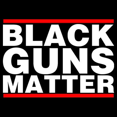 Black Guns Matter Shirt Gift For Gun Owner T-Shirt