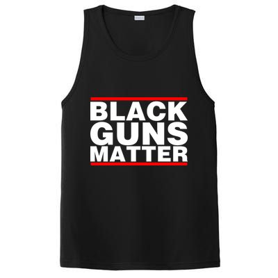 Black Guns Matter Shirt Gift For Gun Owner PosiCharge Competitor Tank