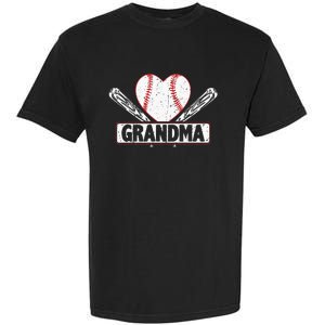 Baseball Grandma Matching Family funny Baseball Lover Garment-Dyed Heavyweight T-Shirt