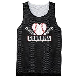 Baseball Grandma Matching Family funny Baseball Lover Mesh Reversible Basketball Jersey Tank